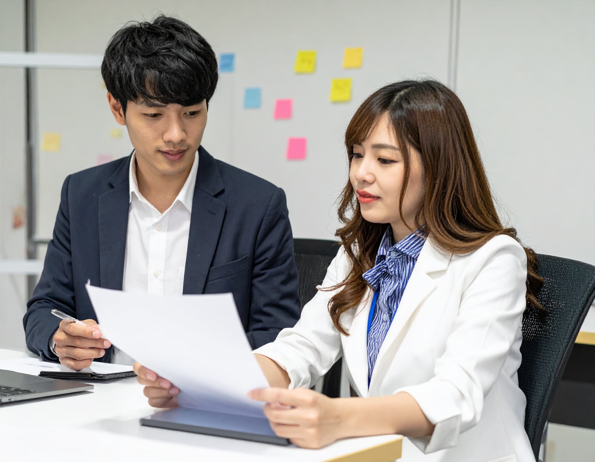 打ち合わせの様子